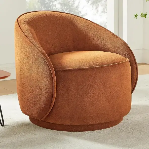 Barrel Swivel Club Armchair